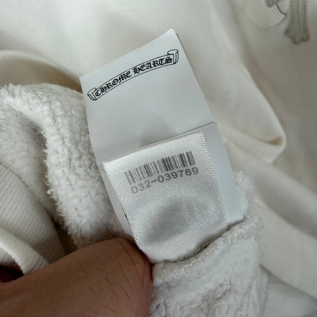 Chrome Hearts White 22 Patch Sweater