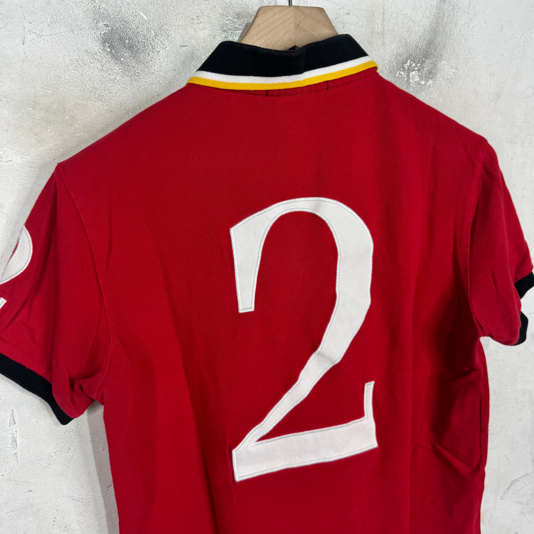 Ralph Lauren Red Blackwatch Crested Big Pony Polo