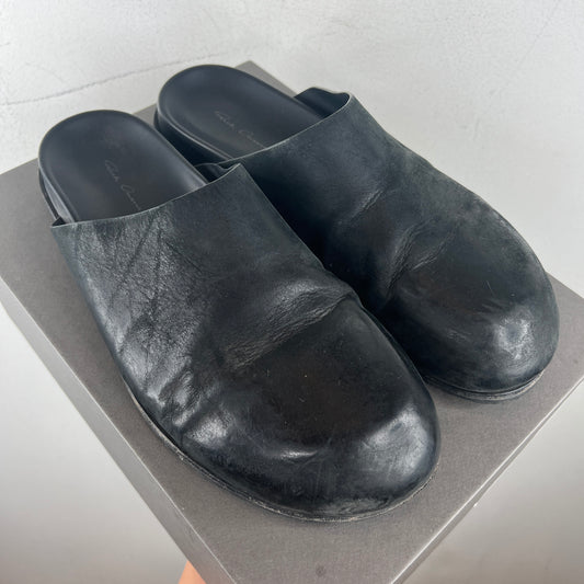 Rick Owens Black Granola Mules