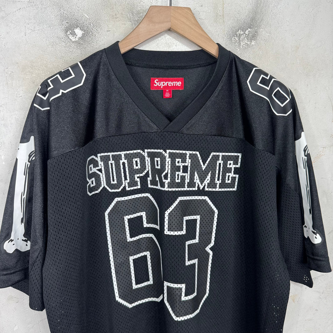 Supreme Mesh Black Logo Jersey