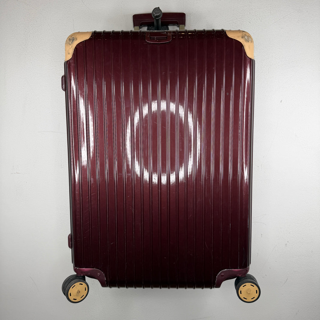 Rimowa Burgundy Check-In Suitcase
