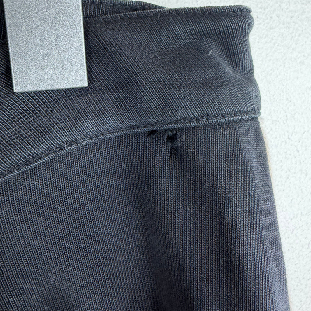 424 Black Striped Cotton Pants