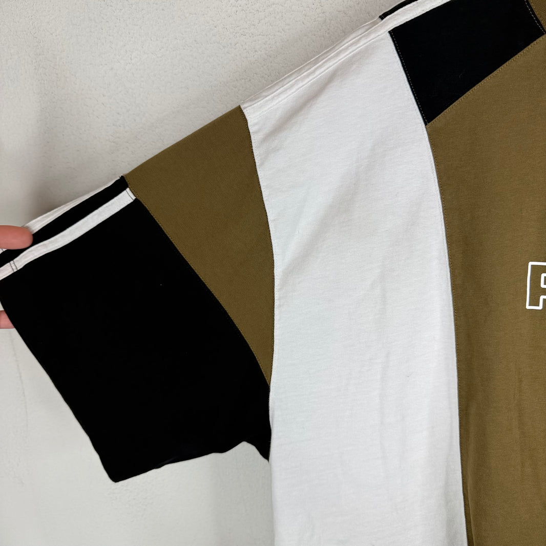 Martine Rose Brown Panelled Jersey T-Shirt