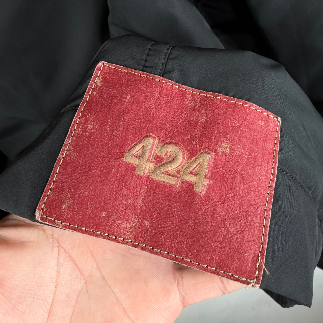 424 Padded Nylon Trucker Jacket