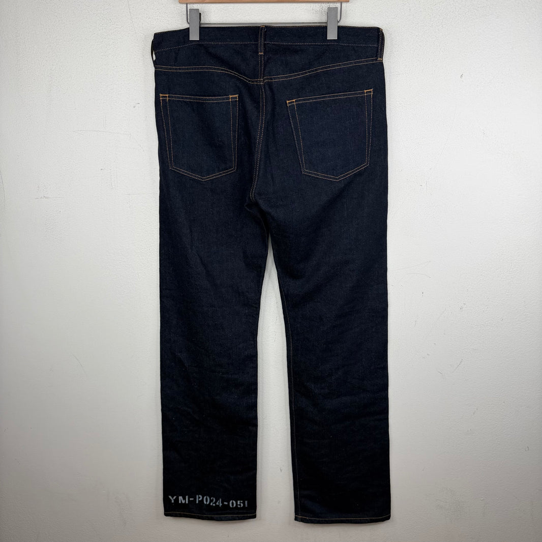 Junya Watanabe Raw Indigo Serial Number Jeans