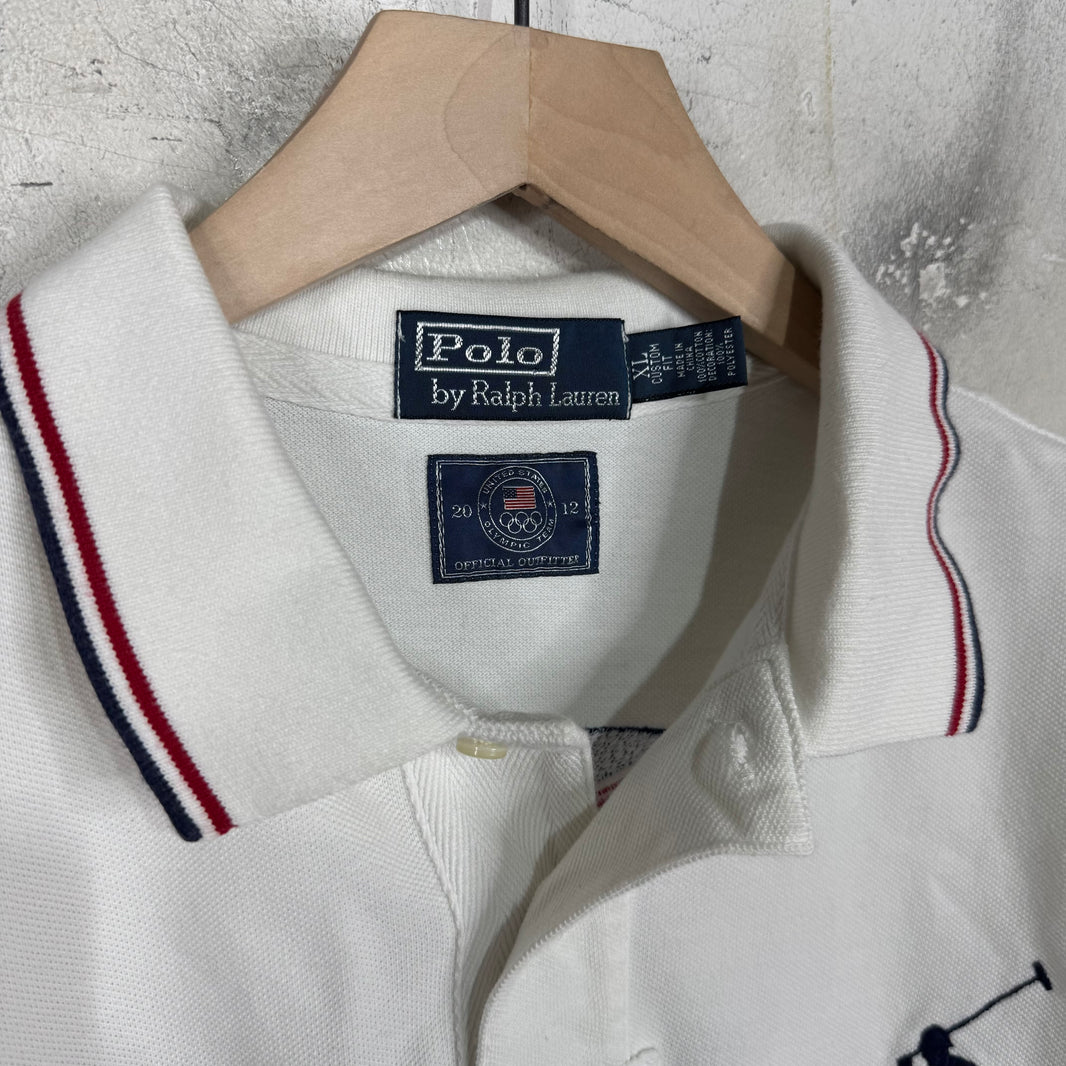 Ralph Lauren White 2012 Olympic Big Pony Polo