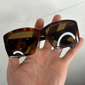 Jacquemus Tortoise Shell Croisiere Sunglasses