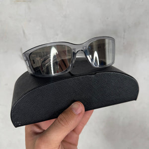 Prada SPRA19 Clear Reflective Sunglasses