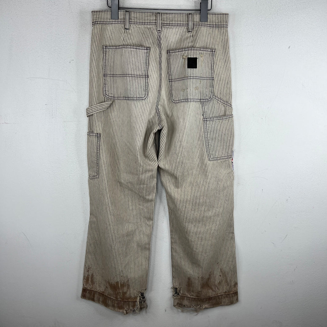 ERD Shuji Hickory Distressed Carpenter Pants