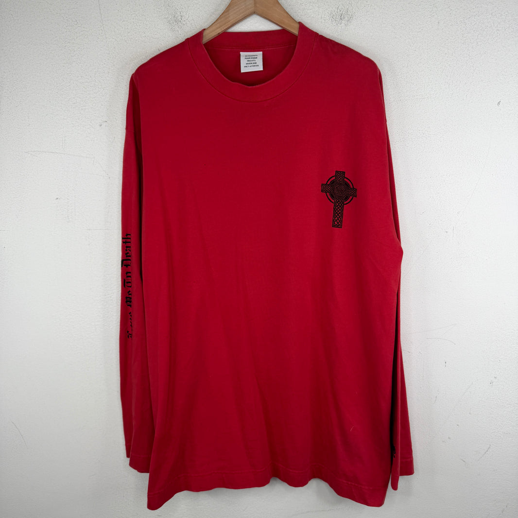 Vetements Love Me To Death LS T-Shirt