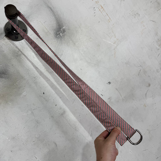 Thom Browne Striped D Ring Belt