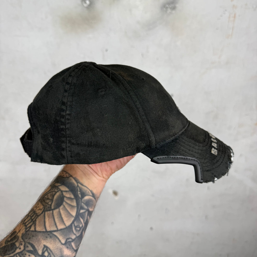 Balenciaga Unity Distressed Knotch Hat