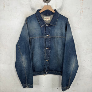Stussy Medium Wash Denim Trucker Jacket