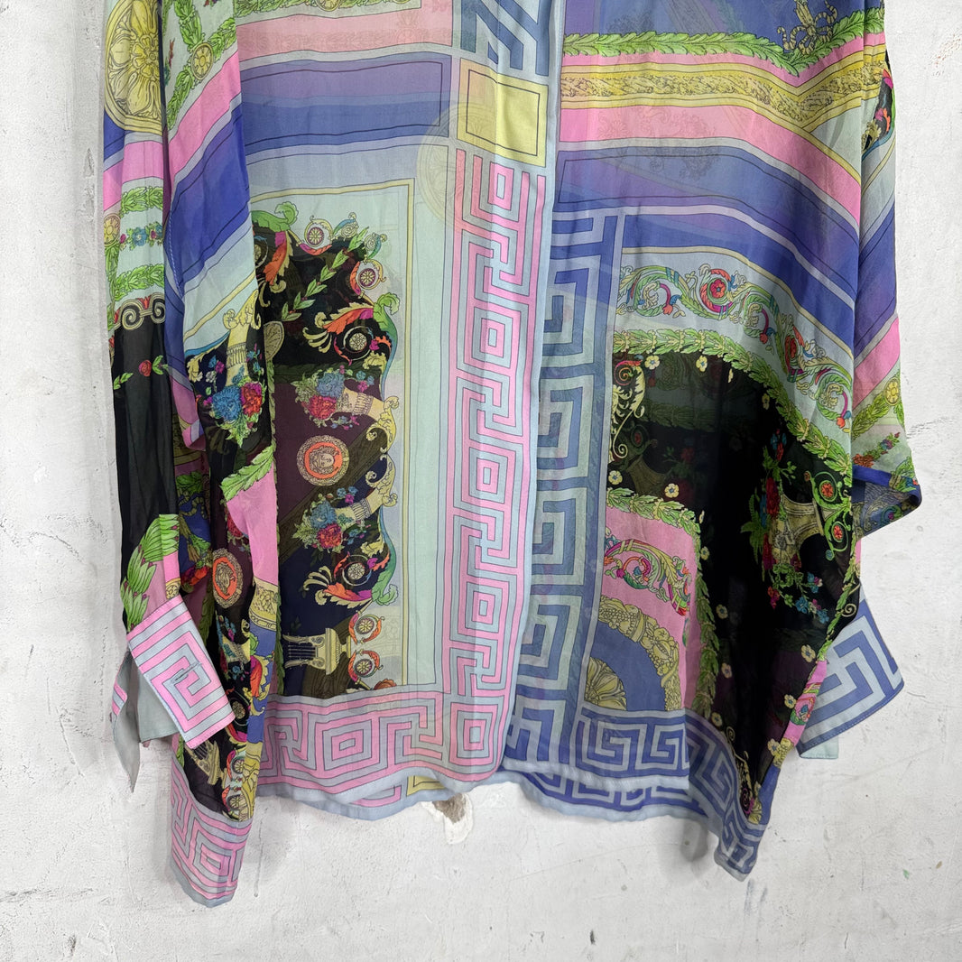 Versace Istante Silk Patterned Shirt