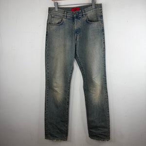424 Blue Washed 5 Pocket Jeans