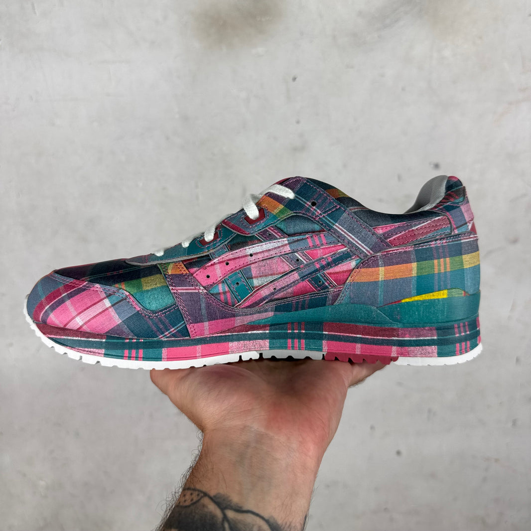 Asics x CDG Shirt Plaid Gel Lyte 3