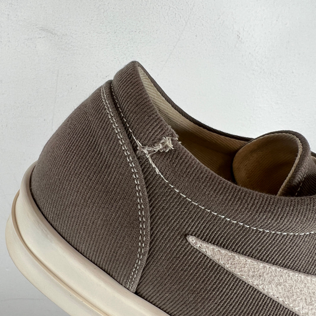 DRKSHDW Gray Canvas Twill Vans Sneakers
