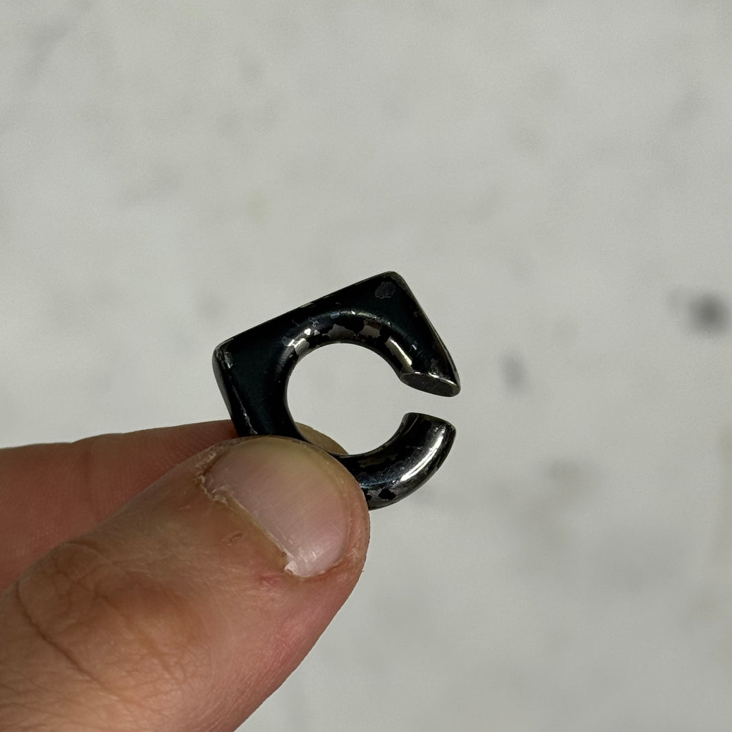 Rick Owens Distressed Prong Ear Cuff