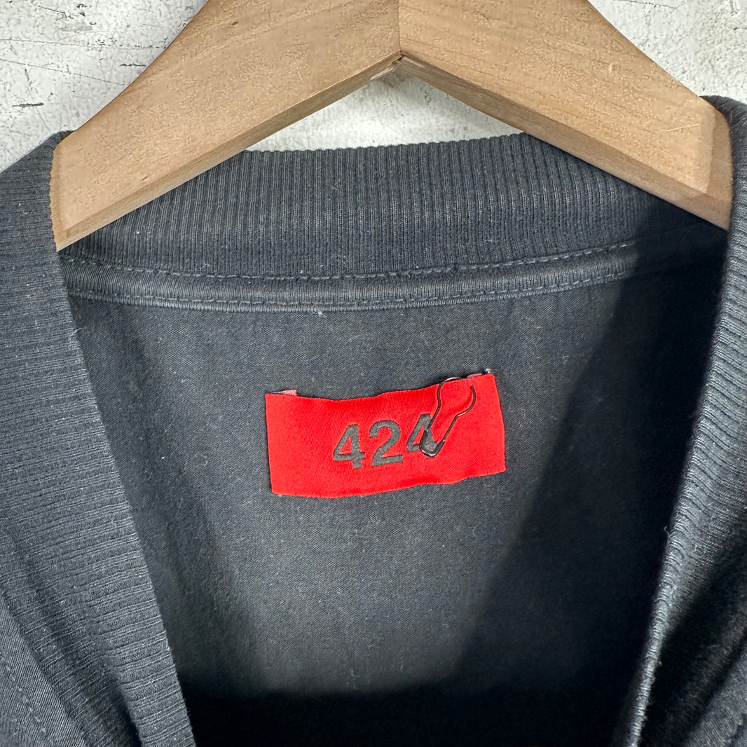 424 USA Black T-Shirt