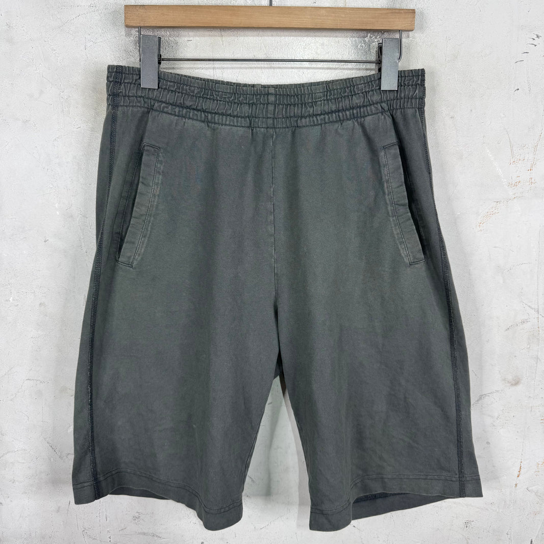Acne Studios Grey Faded Logo Sweatshorts