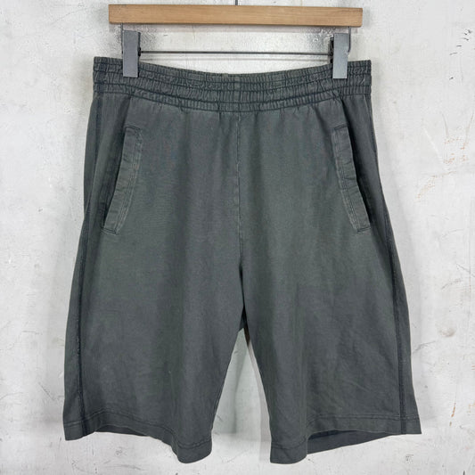 Acne Studios Grey Faded Logo Sweatshorts