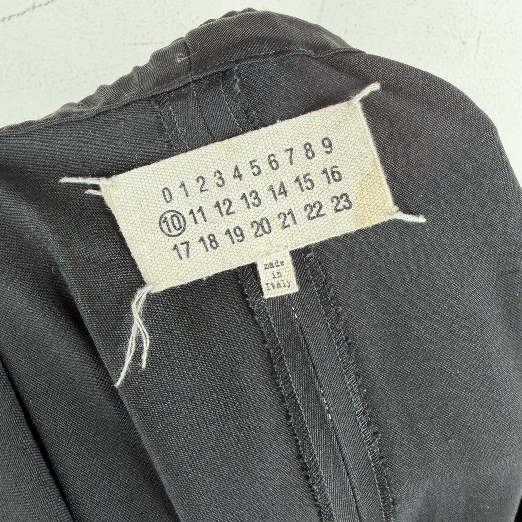 Margiela Contrast Stitch Back Pocket Trousers