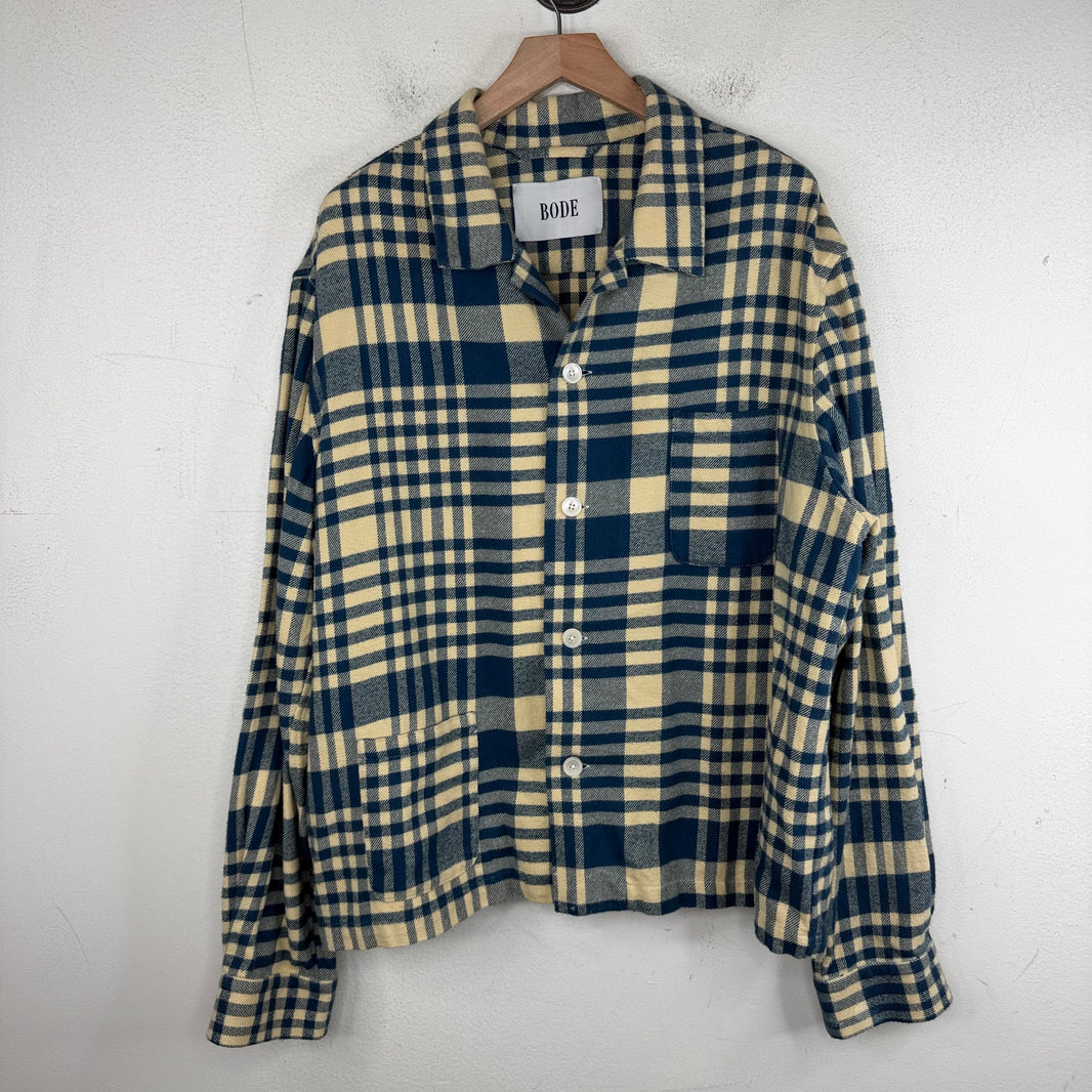 Bode Putnam Camp Collar Flannel