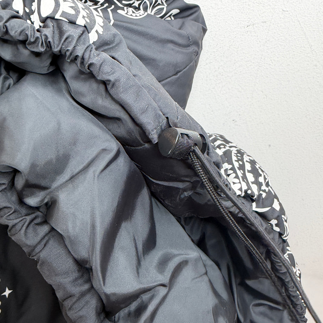 Supreme TNF Black Paisley Sleeping Bag
