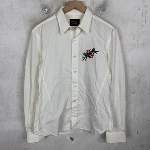 Number Nine Sequined Rose Shirt