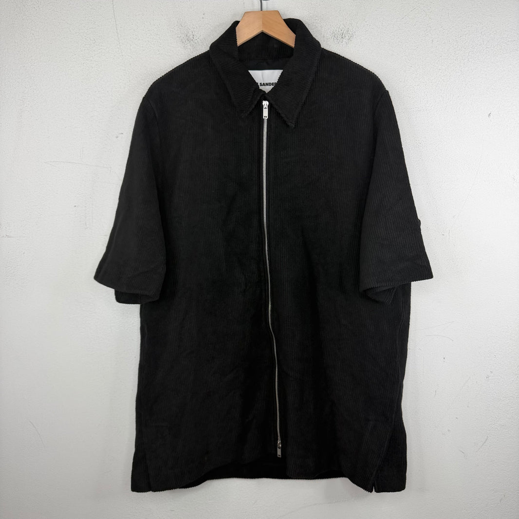 Jil Sander Corduroy Zip S/S Shirt