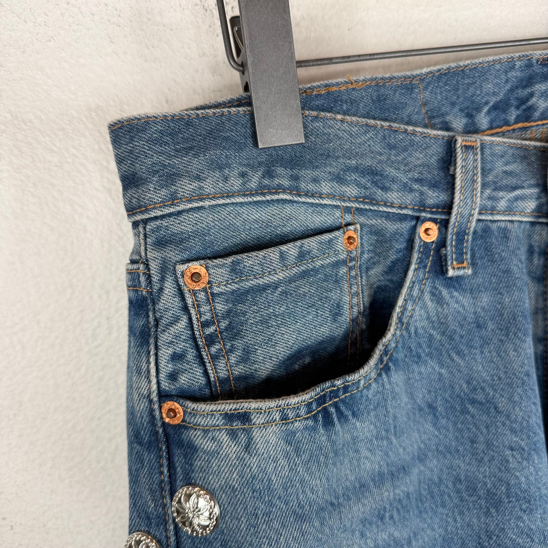Denim Tears Levi's 2Pac Embellished Jeans