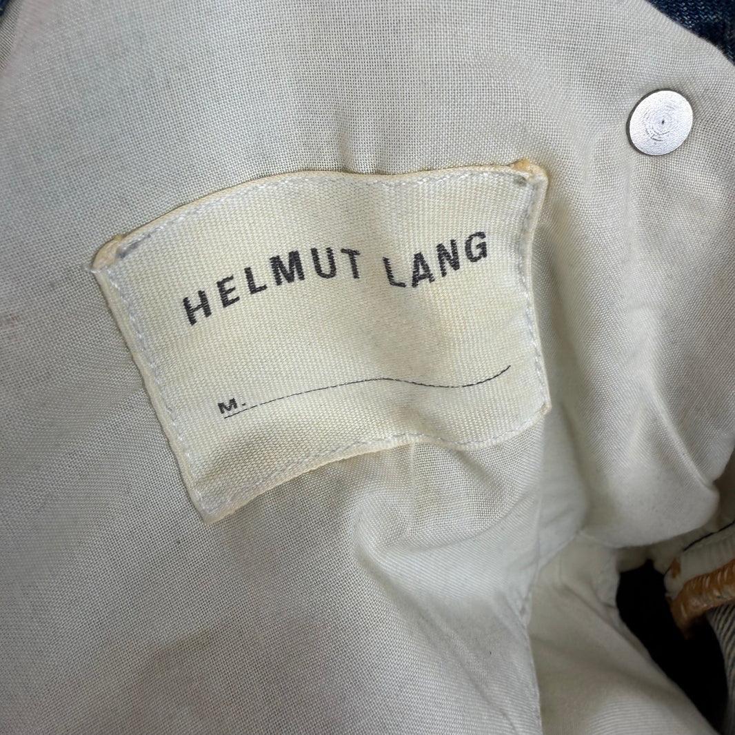 Helmut Lang Light Wash Distressed Jeans