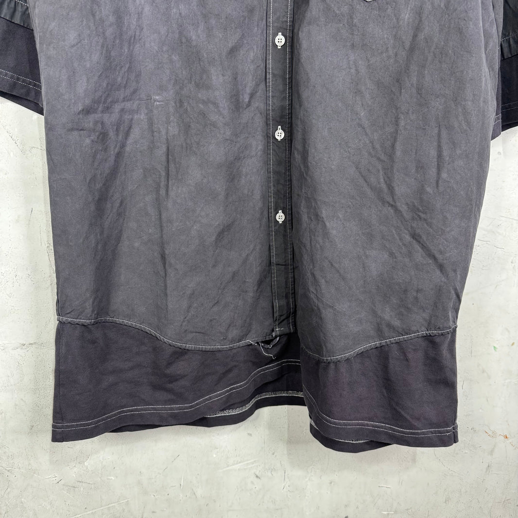 Balenciaga Campaign Layered Buttoned Shirt