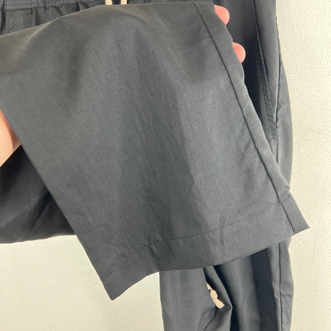 Rick Owens Vicious Wool Dropcrotch Drawstring Pants