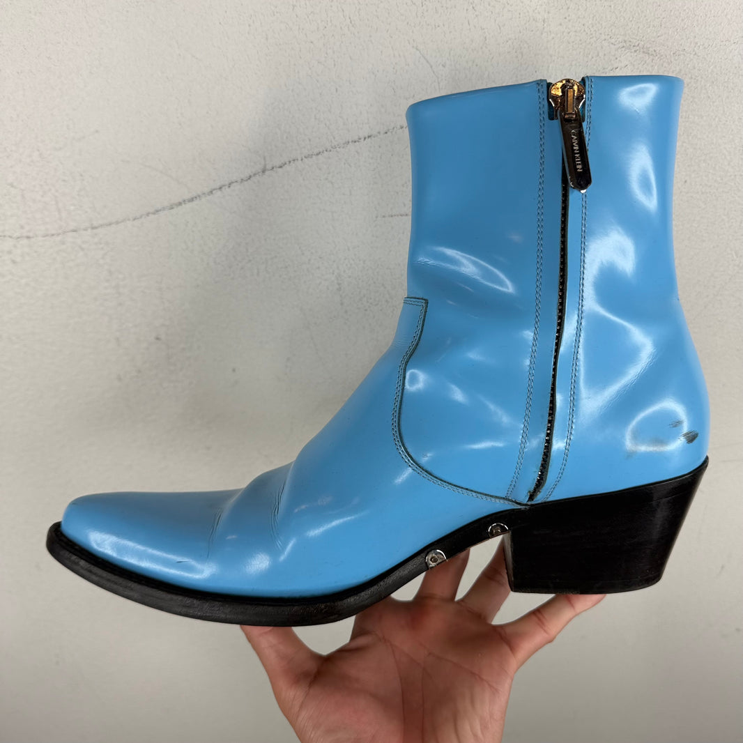 Calvin Klein 205W39NYC Blue Cowboy Boots