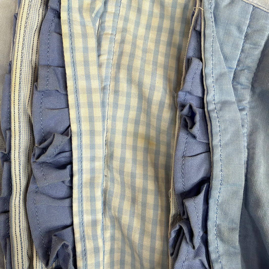 CDG Shirt Layered Patchwork L/S Shirt