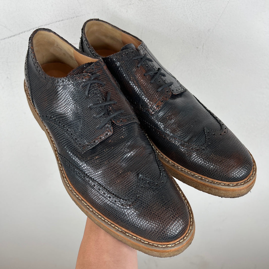 Dries Van Noten Brown Wingtip Derbys