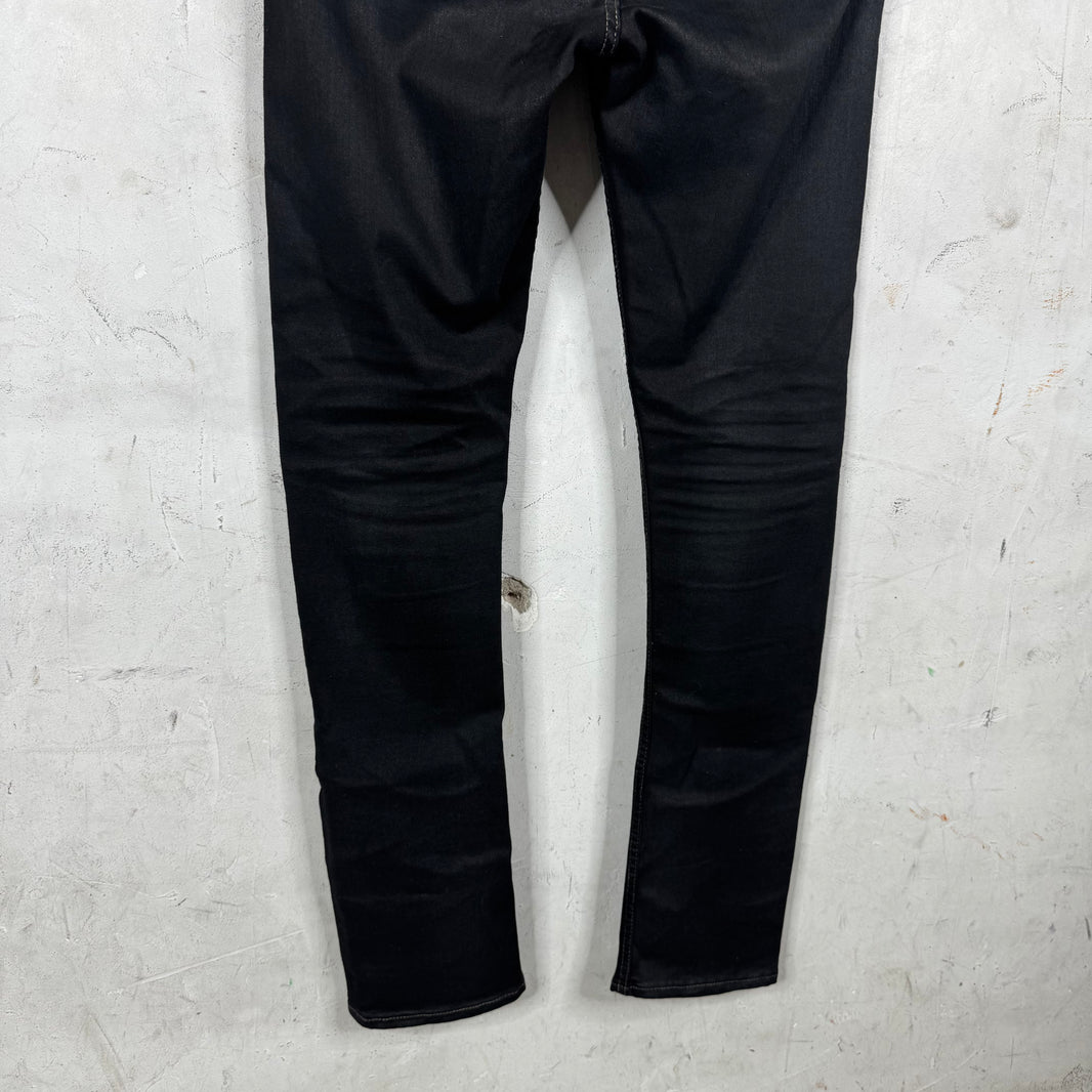DRKSHDW Kiss The Carpet Waxed Detroit Jeans