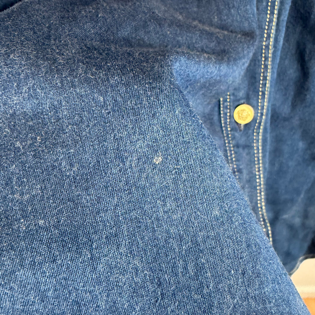 Versace Vintage Denim Button Up Shirt