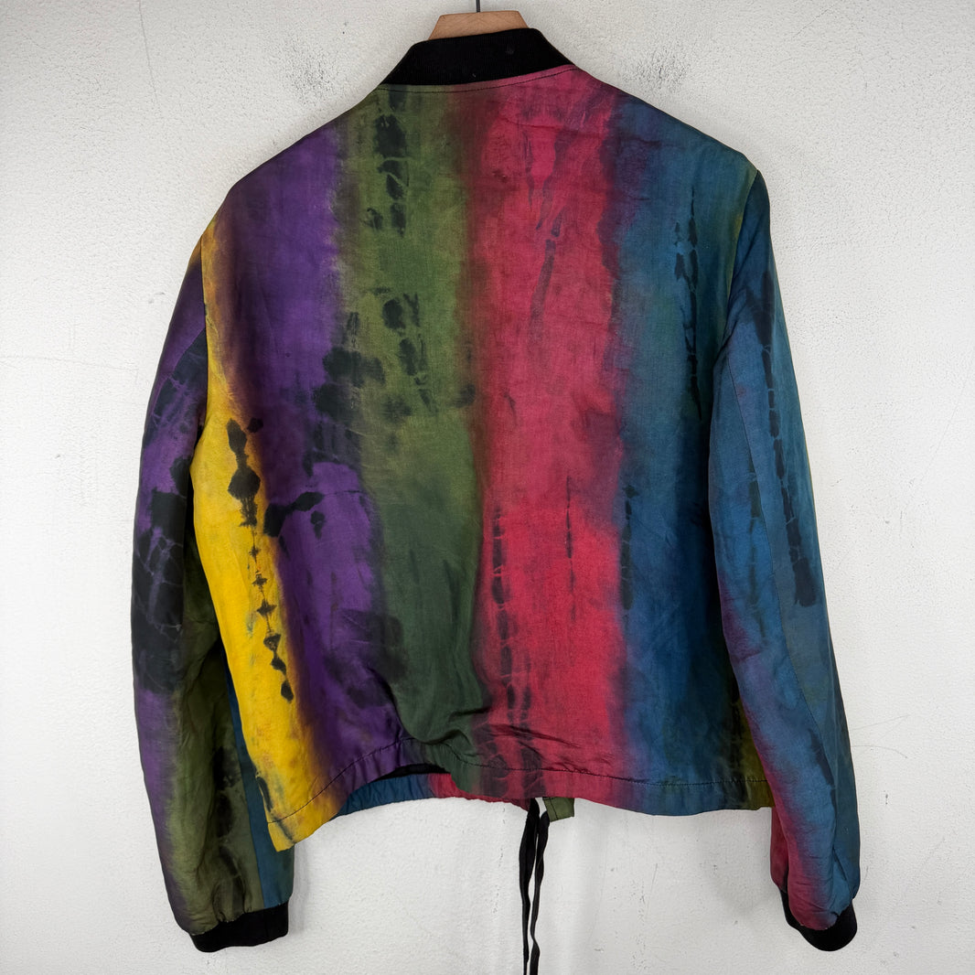 Saint Laurent Tie Dye Bomber Jacket