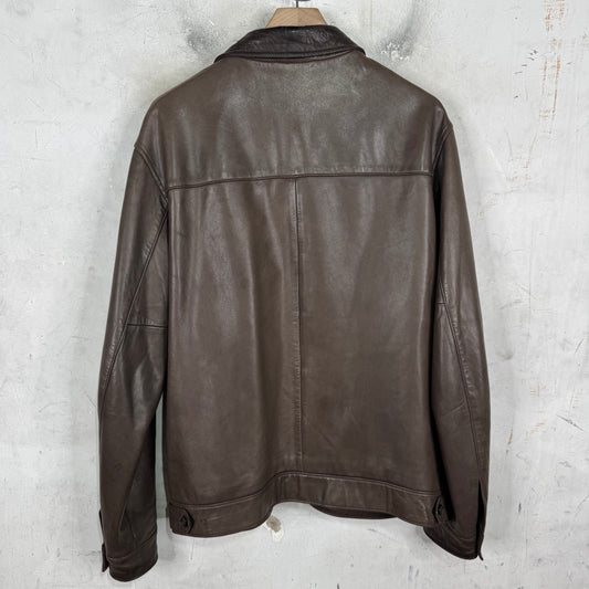 Ralph Lauren Leather Brown Jacket
