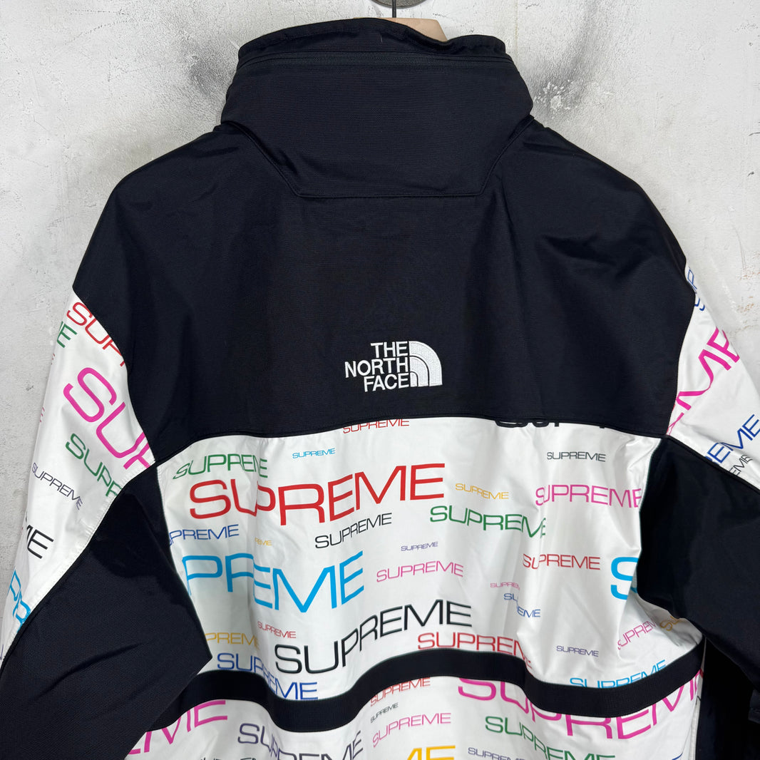 Supreme x TNF Multitcolor Script Steep Tech Jacket