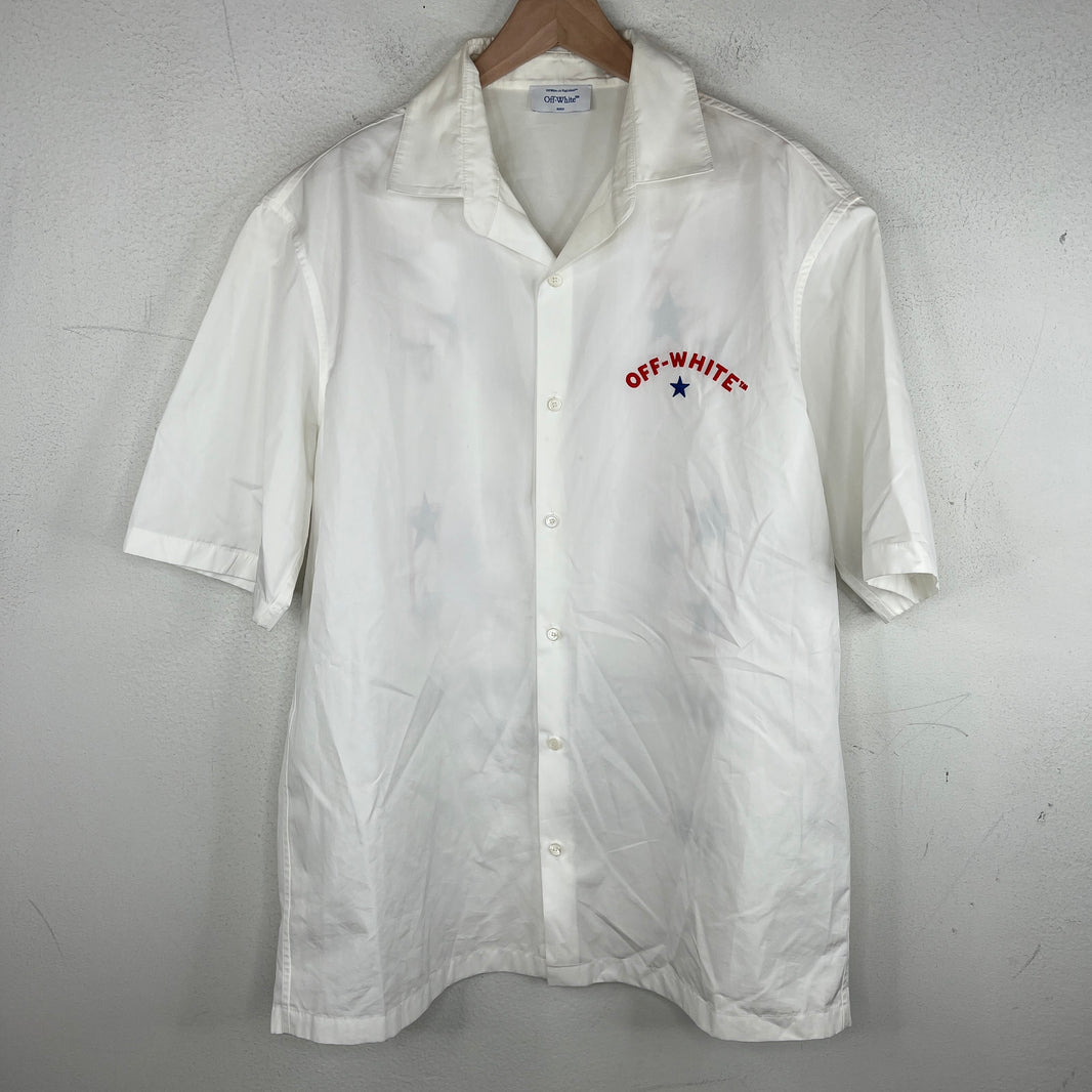Off White Milan Button Up Shirt