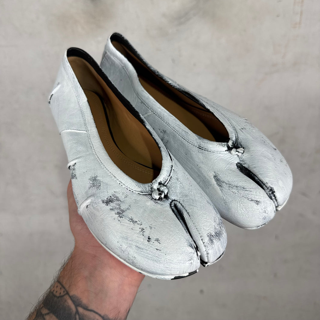 Margiela Painted Tabi Flats