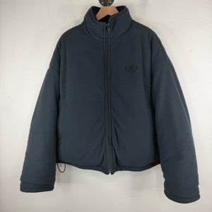 Balenciaga Interlock BB Reversible Fleece Puffer Jacket