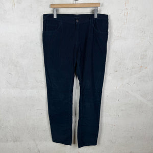Prada Navy Corduroy Pants
