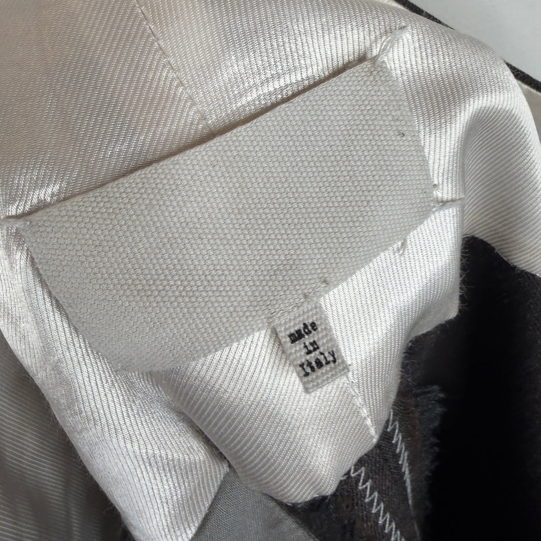 Margiela Brown Baggy Wool Trousers