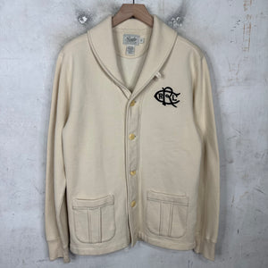 Ralph Lauren Rugby Roll Collar Cotton Cardigan