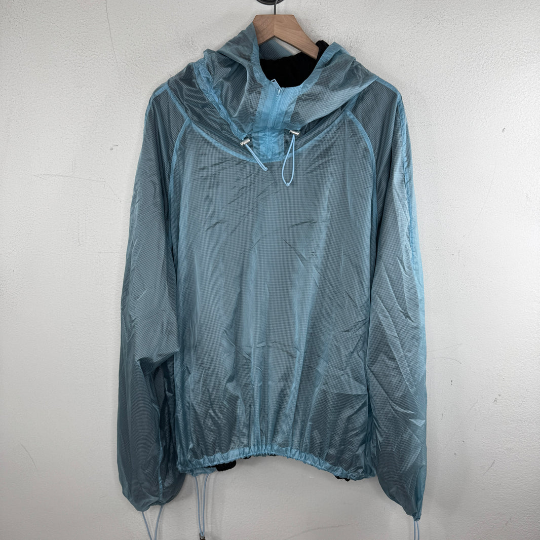 424 Blue Ripstop Hooded Jacket