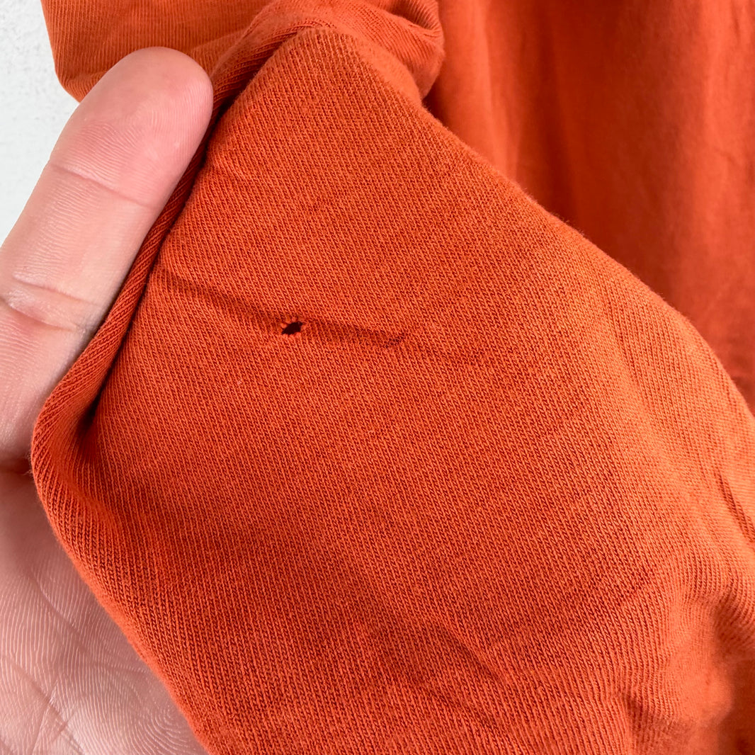Vintage Smoked Harley Orange L/S T-Shirt